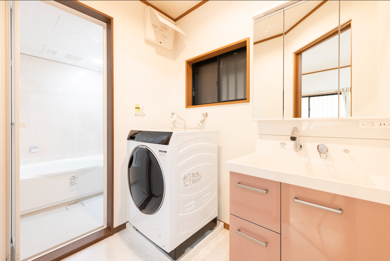 脱衣所の雰囲気が一変