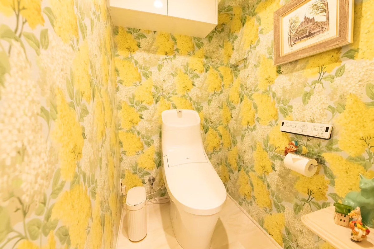 南フランスのようなトイレ