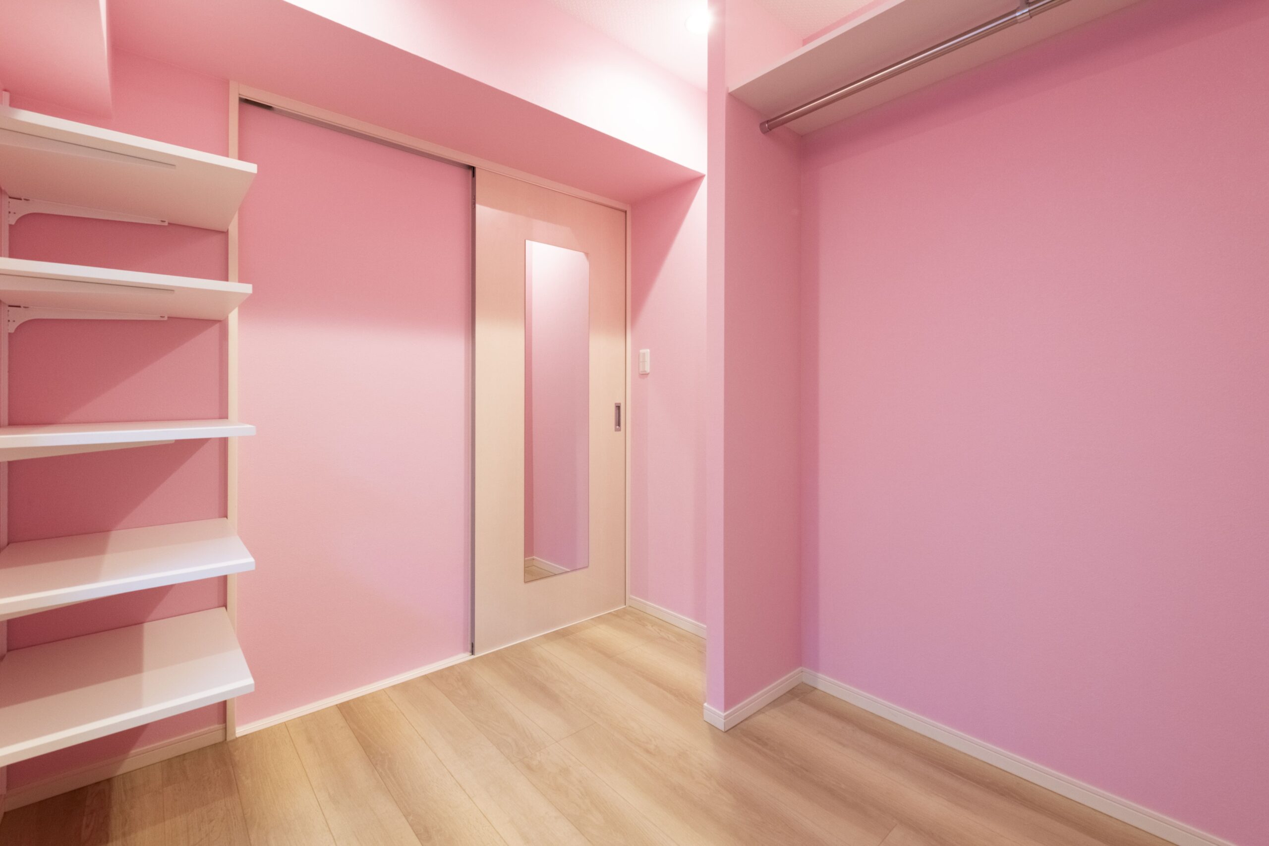 一室を広々リビング理想の空間に