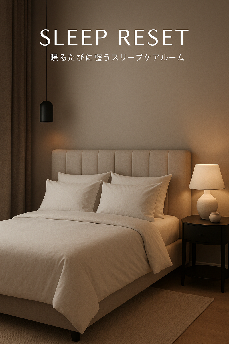 SLEEP RESET（眠るたびに整うスリープケア空間）